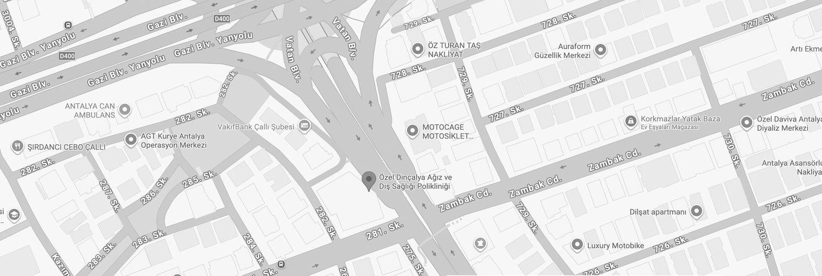 Özel Dinçalya Ağız ve Diş Sağlığı Polikliniği on the map